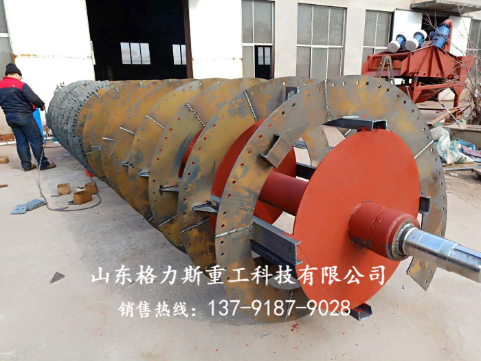 螺旋式洗石機
